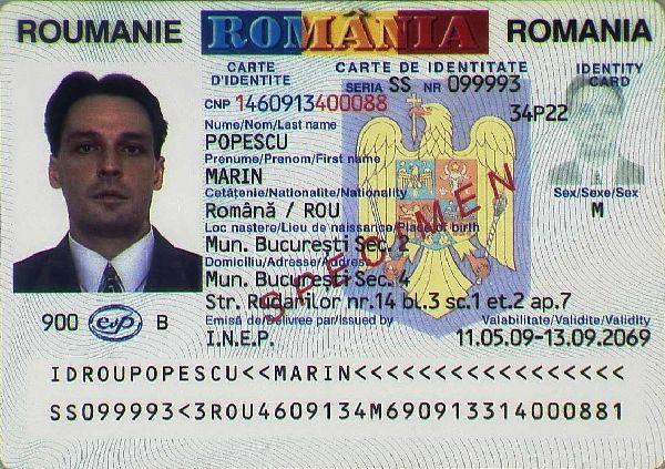Cărți de identitate originale română-UE de vânzare la costuri reduse